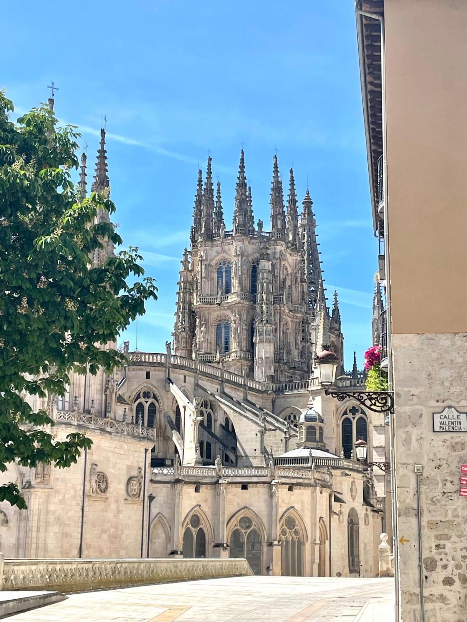 Moderno Y Acogedor En La Catedral Apartment Burgos Luaran gambar